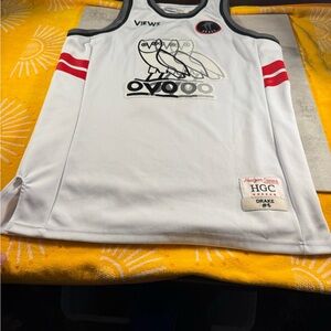 Headgear Classics Drake #6 OVO Basketball Jersey Size large